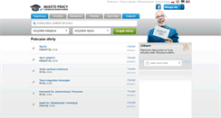 Desktop Screenshot of miasto-pracy.pl